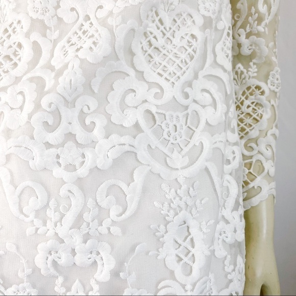 French Connection Nebraska Lace Dress size 2 - Picture 6 of 11